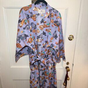 Printfresh Long Robe NWT 'Peckish Pastries' (L/XL) Pattern Sold Out! $160 Value